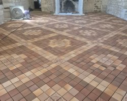 Carreaux 13x13 deux couleurs et carreaux estampés