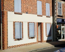 Parements de 5 non sablés, 3 couleurs dont boutisses noires