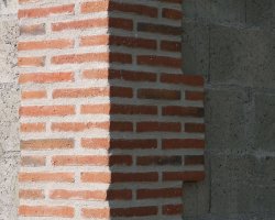 Parements en 3 vieillis au modèle / propriété privée en Sologne